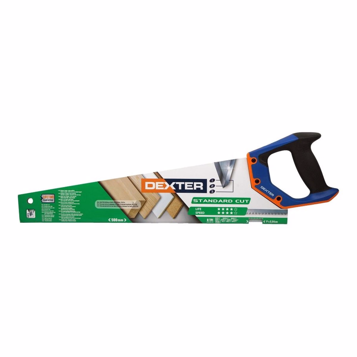 Fierăstrău Universal Dexter 500 mm - Tăiere Rapidă Lemn