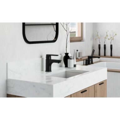 Baterie Lavoar Negru Dima Monocomanda - Elegant și Modern