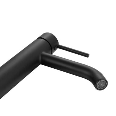 Baterie Lavoar Neagră Mată Sensea Mia - Economie Apă 40%