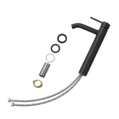 Baterie Lavoar Neagră Mată Sensea Mia - Economie Apă 40%