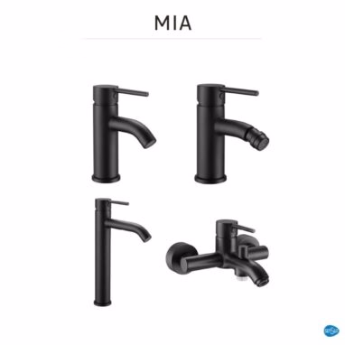 Baterie Bideu Sensea Mia Neagră | Monocomandă, Alama