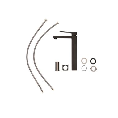 Baterie Lavoar Înaltă Negru Mat Sensea Studio Monocomandă