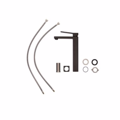 Baterie Lavoar Înaltă Negru Mat Sensea Studio Monocomandă