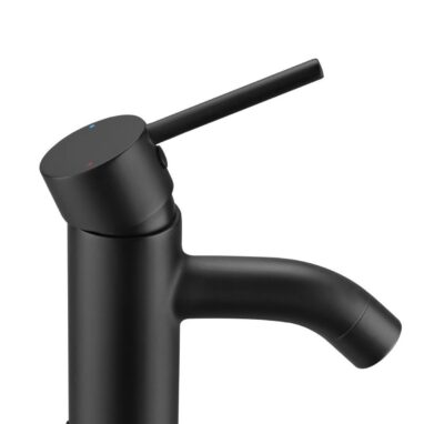 Baterie Lavoar Sensea Mia, Monocomanda, Negru - Design Modern