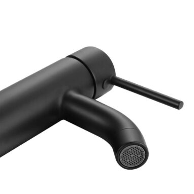 Baterie Lavoar Sensea Mia, Monocomanda, Negru - Design Modern