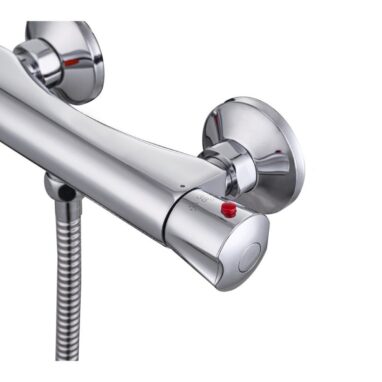 Baterie Cadă Nerea Termostatată Cromată - 5 Ani Garanție
