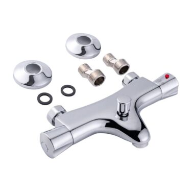 Baterie Cadă Nerea Termostatată Cromată - 5 Ani Garanție