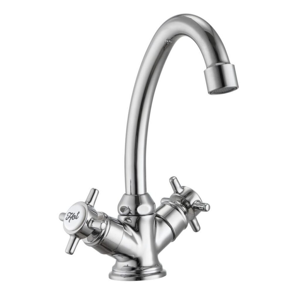 Baterie Lavoar Înaltă Sensea Mauna, Crom - Elegantă și Eficientă