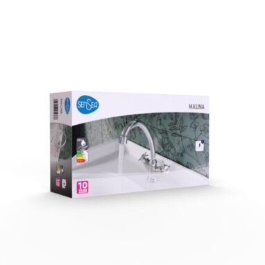 Baterie Lavoar Înaltă Sensea Mauna, Crom - Elegantă și Eficientă