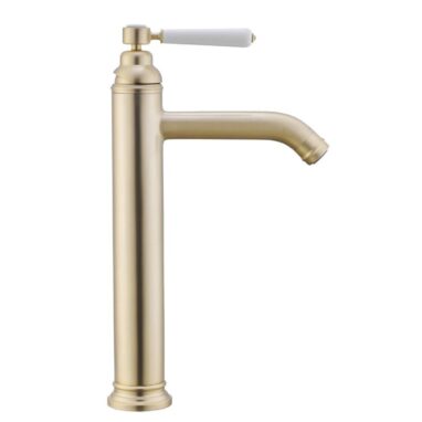 Baterie Lavoar Inalta Sensea Charm, Monocomanda, Alama Periata