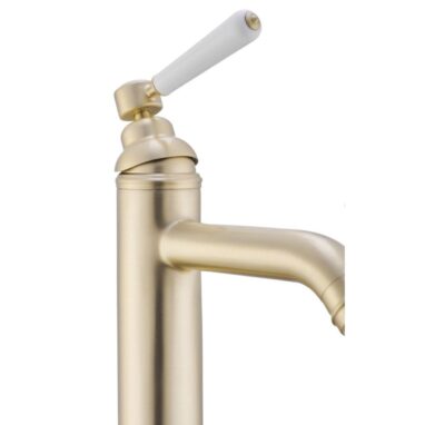 Baterie Lavoar Inalta Sensea Charm, Monocomanda, Alama Periata