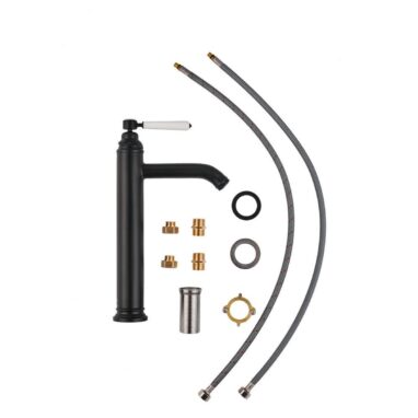 Baterie Lavoar Înaltă Sensea Charm - Negru Mat XXL