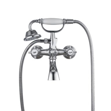 Baterie Cada/Duș Sensea Mauna Cromată - Calitate și Stil Retro