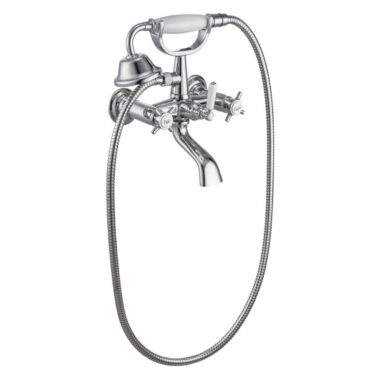 Baterie Cada/Duș Sensea Mauna Cromată - Calitate și Stil Retro
