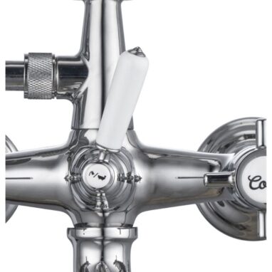 Baterie Cada/Duș Sensea Mauna Cromată - Calitate și Stil Retro