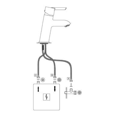Baterie Lavoar Deante Crom Monocomandă - Eleganță și Funcționalitate