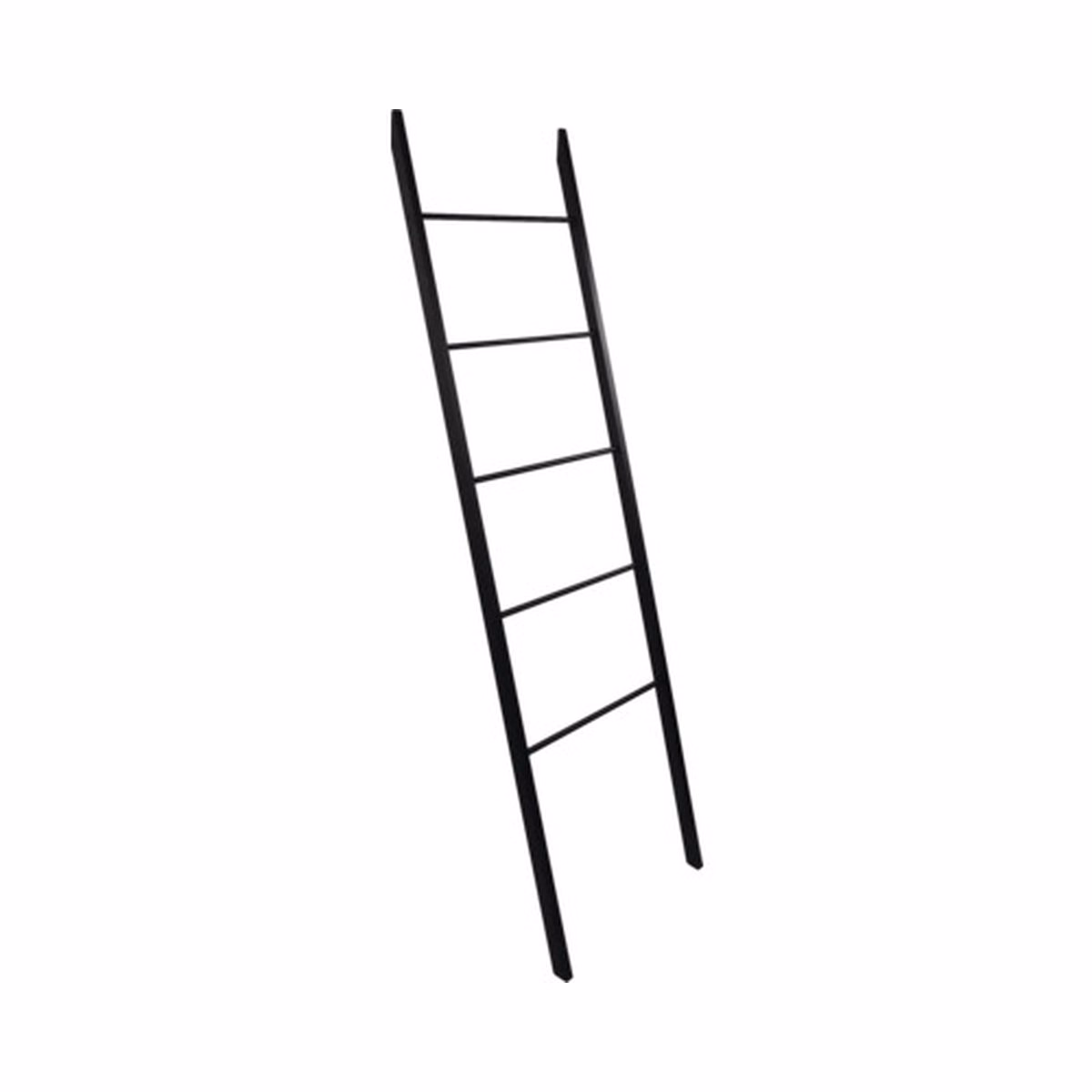 Suport prosop tip scară REIKA negru, 46 cm