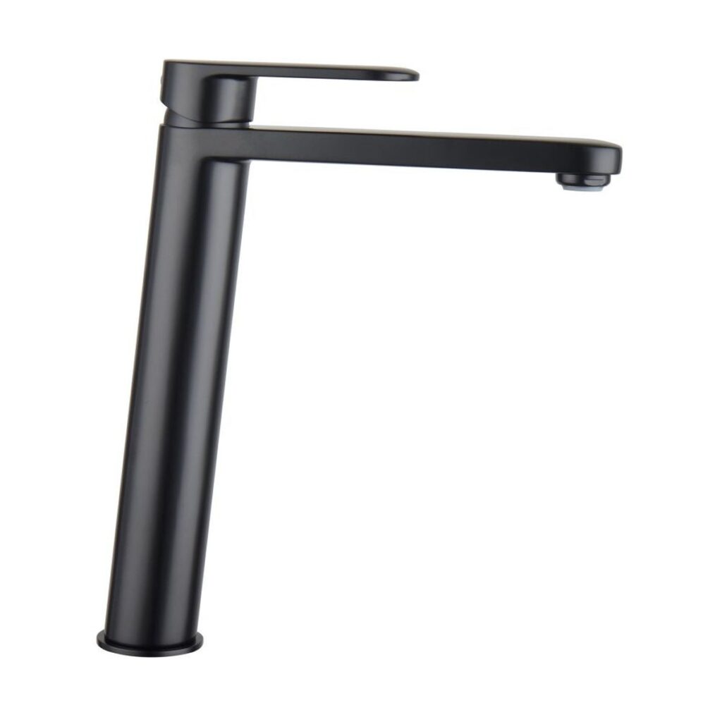 Baterie Lavoar Neagră Sensea Icone Monocomandă Înaltă