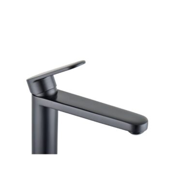 Baterie Lavoar Neagră Sensea Icone Monocomandă Înaltă