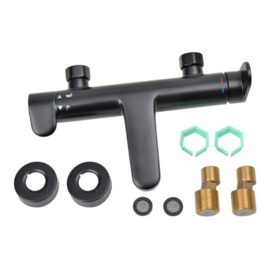 Baterie Cadă Sensea Icone Monocomandă Negru Mat