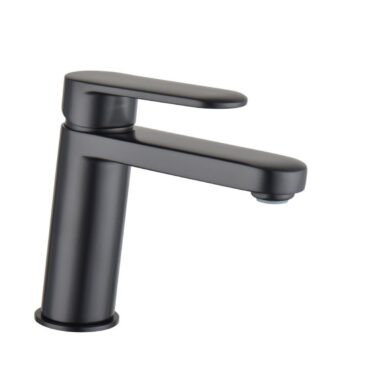 Baterie lavoar Sensea Icone, monocomanda, negru mat