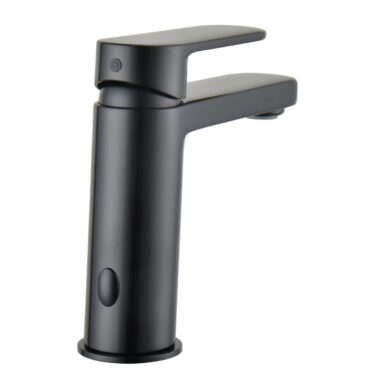 Baterie lavoar Sensea Icone, monocomanda, negru mat