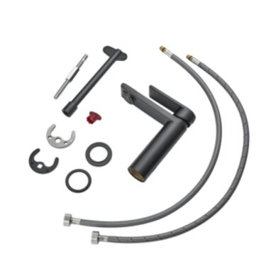 Baterie Lavoar Sensea Cinta Negru Mat - Design Modern