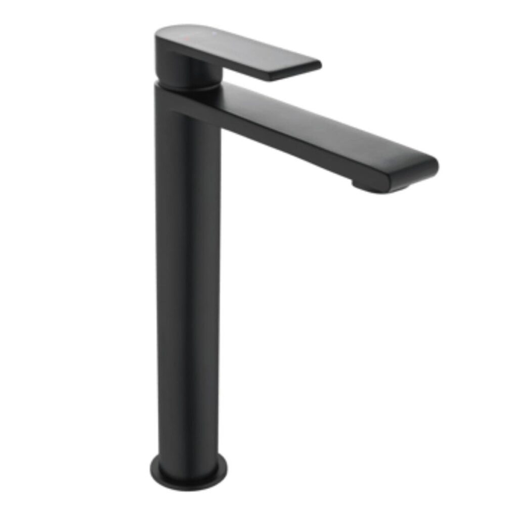 Baterie Lavoar Inalta Sensea Cinta Negru Mat - Design Modern