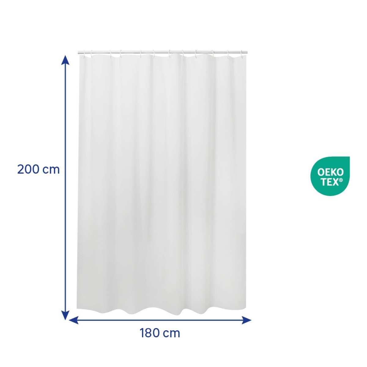 god12168415-1.jpeg Perdea dus Mia, PEVA, 180 x 200 cm, Alb