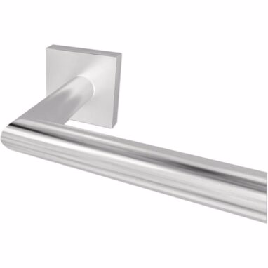 Suport prosop baie REIKA SAGA, inox periat, bară, 63 cm