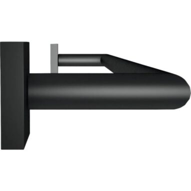 Suport prosop baie REIKA SAGA bară negru mat