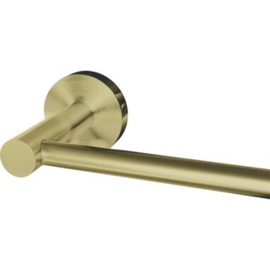 Suport prosop baie REIKA SAKU, auriu periat, Oțel inoxidabil