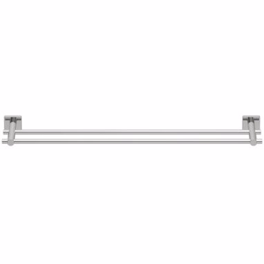 Suport prosop baie Lenz Rain, 2 brațe, 64,5 cm, crom