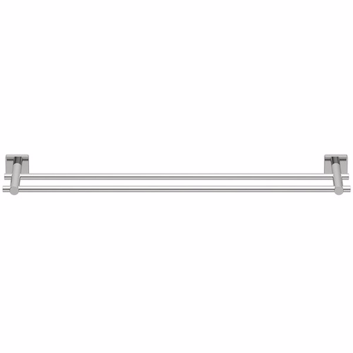Suport prosop baie Lenz Rain, 2 brațe, 64,5 cm, crom