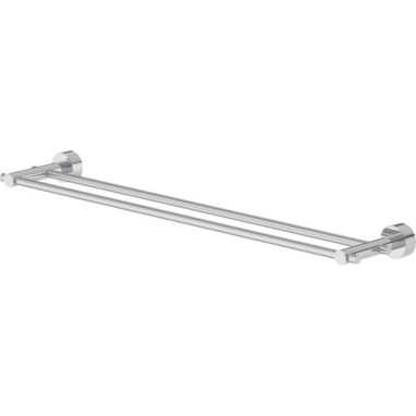 Suport Prosop Baie Lenz Pisa 2 Brațe Crom 67 cm