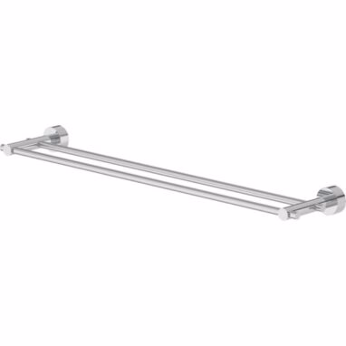 Suport Prosop Baie Lenz Pisa 2 Brațe Crom 67 cm