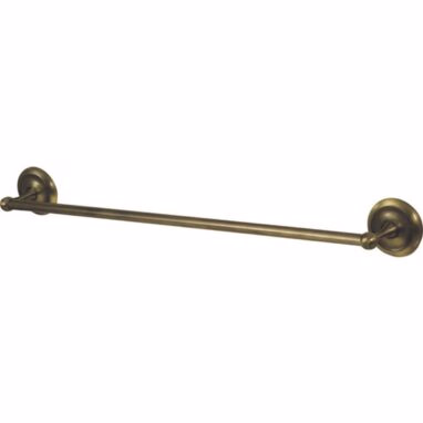 Suport prosop baie Deco, bară, 46 cm, alamă
