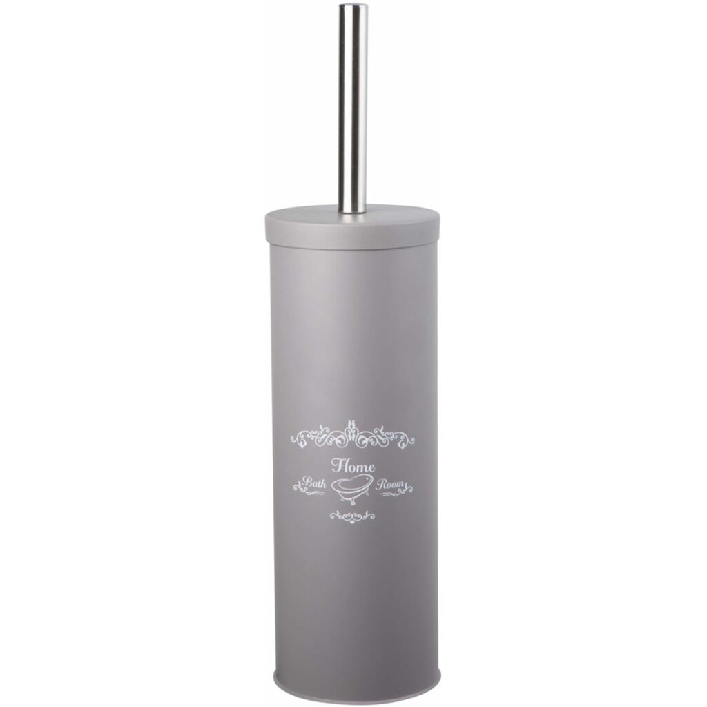 Set Perie WC BISK Nicea Gri - Igienă și Stil