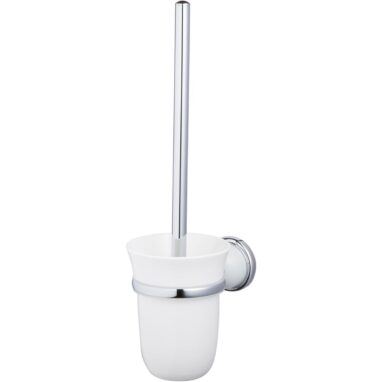 Set Perie Toaletă BISK Grenada Cromat - Elegant și Durabil