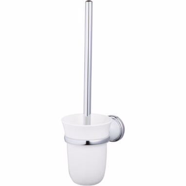 Set Perie Toaletă BISK Grenada Cromat - Elegant și Durabil