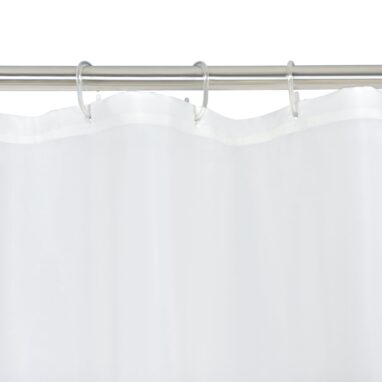 Perdea de duș Easy din poliester 240x200 cm, Alb