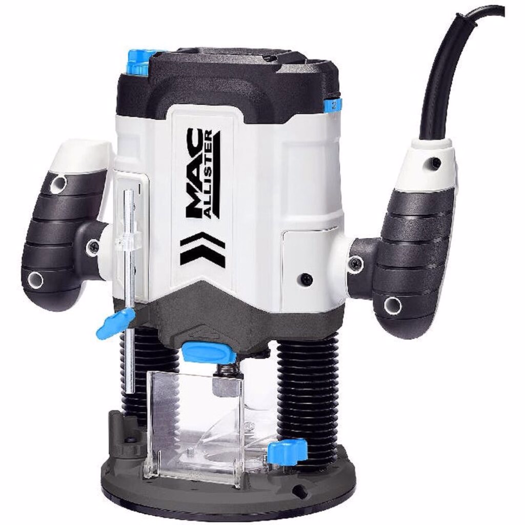 Freza electrica fixa Mac Allister MR1200, 1200W, 30000rpm