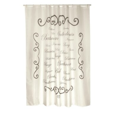 Perdea Dus Premium Poliester, 180 x 200 cm, Bej