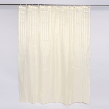 Perdea de dus Jacquard poliester 180x200 cm bej