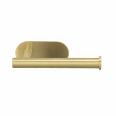 Suport Hârtie Igienică Orea, Inox, Fixare prin Lipire, Auriu