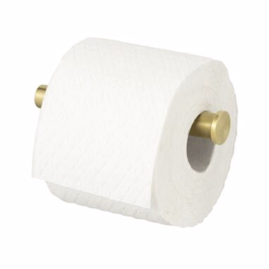 Suport Hârtie Igienică Orea, Inox, Fixare prin Lipire, Auriu