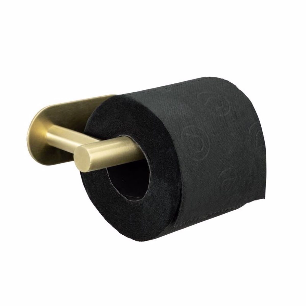 Suport Hârtie Igienică Orea, Inox, Fixare prin Lipire, Auriu