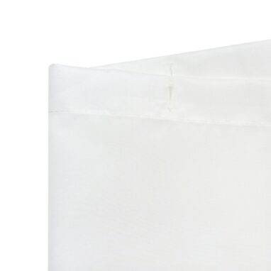 Perdea duș Easy, Poliester, 180 x 200 cm, Alb - Sensea