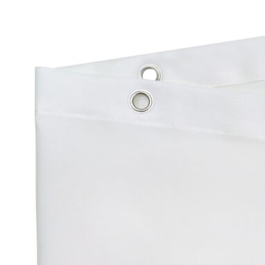 Perdea duș Sensea Remix, Poliester, 180 x 200 cm, Alb