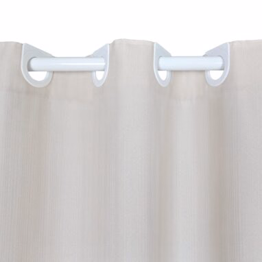 Perdea duș Sensea Neo 180x200 cm, Poliester, Crem - Rezistentă și Elegantă